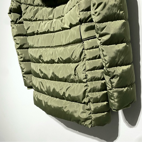 FDS Faux Fur Hooded Parka Jacket / Army Green / XXS - Picture 8 of 10